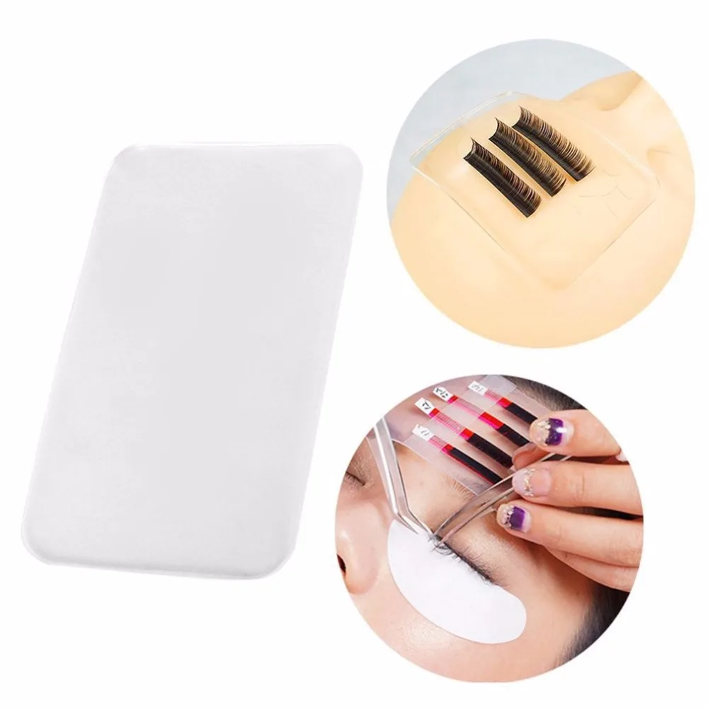 

Grafting Planting Eyelashes Tool Glue Transparent Gaskets Eyelashes Forehead Sticker Loose Hair Erected Paster new