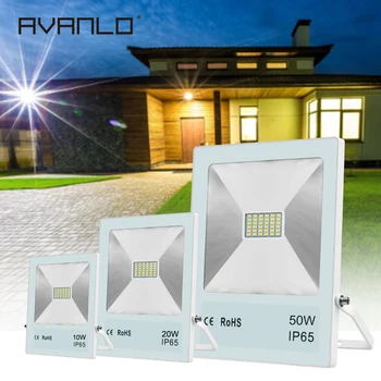 

LED Flood Light IP65 Waterproof Led 100W 70W 50W 30W 20W 10W 220V Led Floodlight Spotlight Outdoor Led Reflector Floodlights