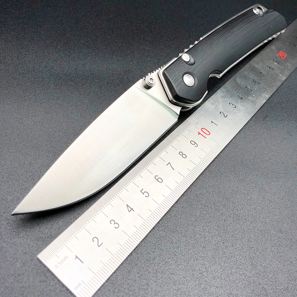 Baratos BMT oso F95 jabalíes cuchillo plegable D2 Blade G10 mango bolsillo táctico al aire libre cuchillos supervivencia caza Camping cuchillo EDC herramientas