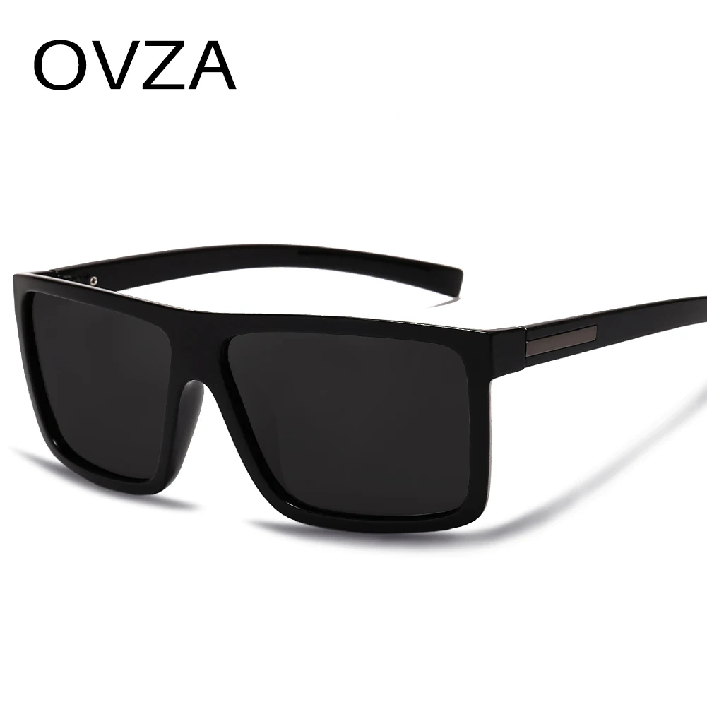 Солнцезащитные очки OVZA Мужские поляризационные прямоугольной формы с плоским