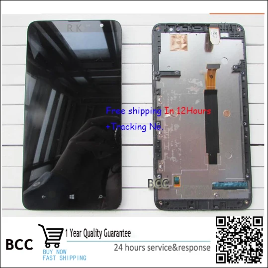 

100% Guarantee Original LCD Display Touch Digitizer Screen with frame Assembly For Nokia Lumia 1320 Test ok