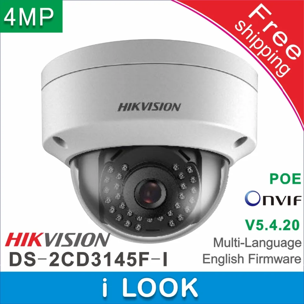 bilder für Freies verschiffen Hikvision DS-2CD3145F-I ersetzen DS-2CD3145F-IS DS-2CD2135F-IS DS-2CD3135F-I 4MP Dome Kamera POE SD IP cctv-kamera bilder für Freies verschiffen Hikvision DS-2CD3145F-I ersetzen DS-2CD3145F-IS DS-2CD2135F-IS DS-2CD3135F-I 4MP Dome Kamera POE SD IP cctv-kamera