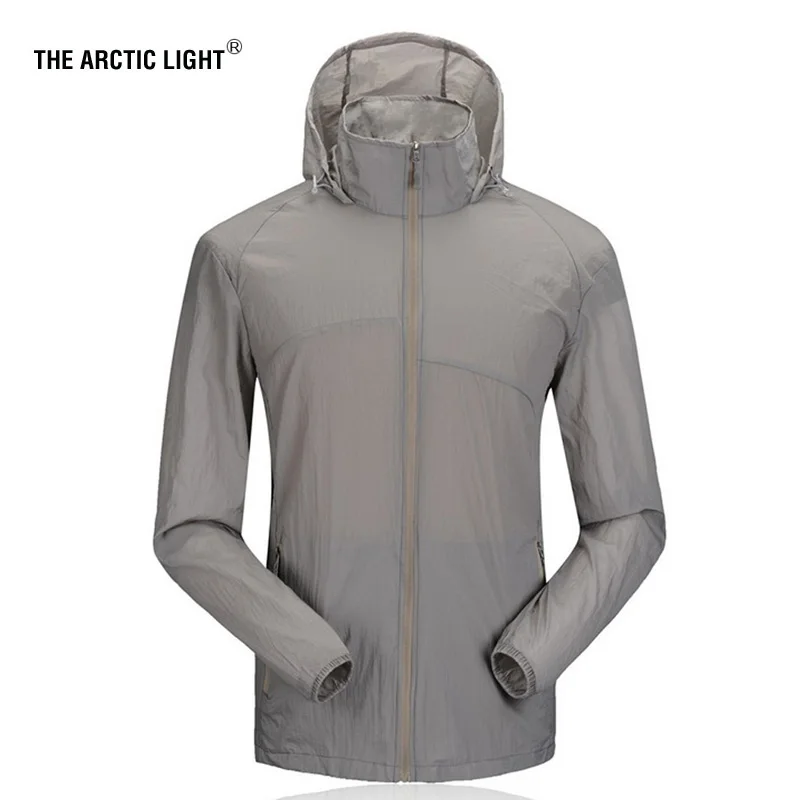 

Outdoor men Speed Drying UV Wind Climbing Jackets Summer Ultrathin Skin Coat Dust Coat Camping Windbreaker