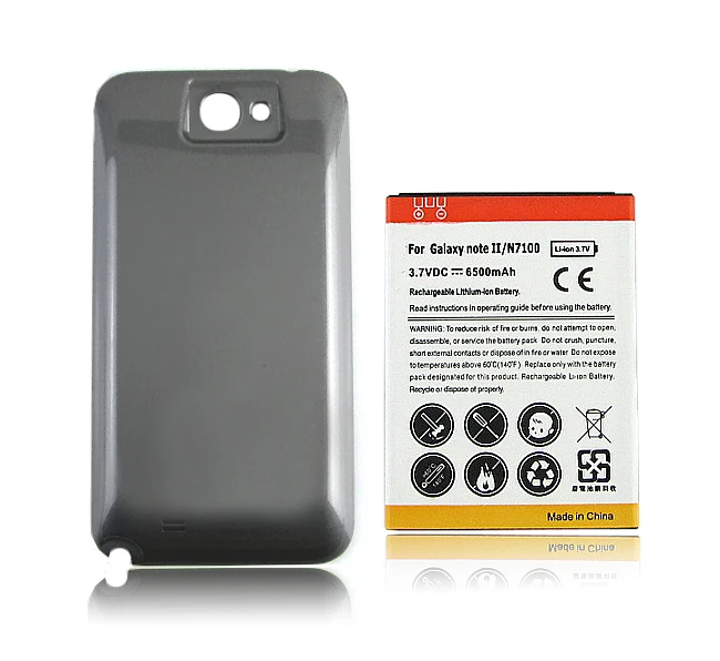 High Capacity 6500mAh Replacement Extended Battery For Samsung Galaxy
