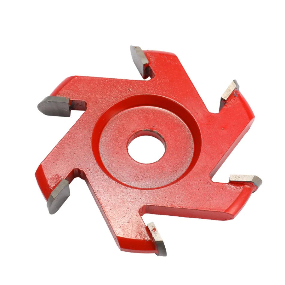 100mm red Шестиугольная лопасть инструмент для резьбы по дереву угловая шлифовальная машина аксессуар для 16 мм Диафрагма угловая шлифовальная машина - Цвет: 100mm red