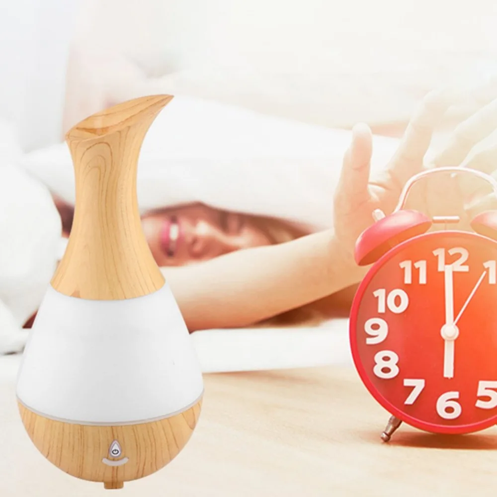

Waterdrop Leaf Shaped USB Charge Ultrasonic Air Purifier Aroma Diffuser Mist Humidifier Bluetooth Speaker LED Light Change
