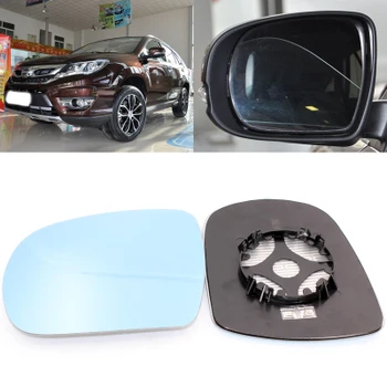 

For BYD S7 2015-2020 1.1T Car Side View Door 2Pcs Wide-angle Rearview Mirror Blue Glass With Base Heated