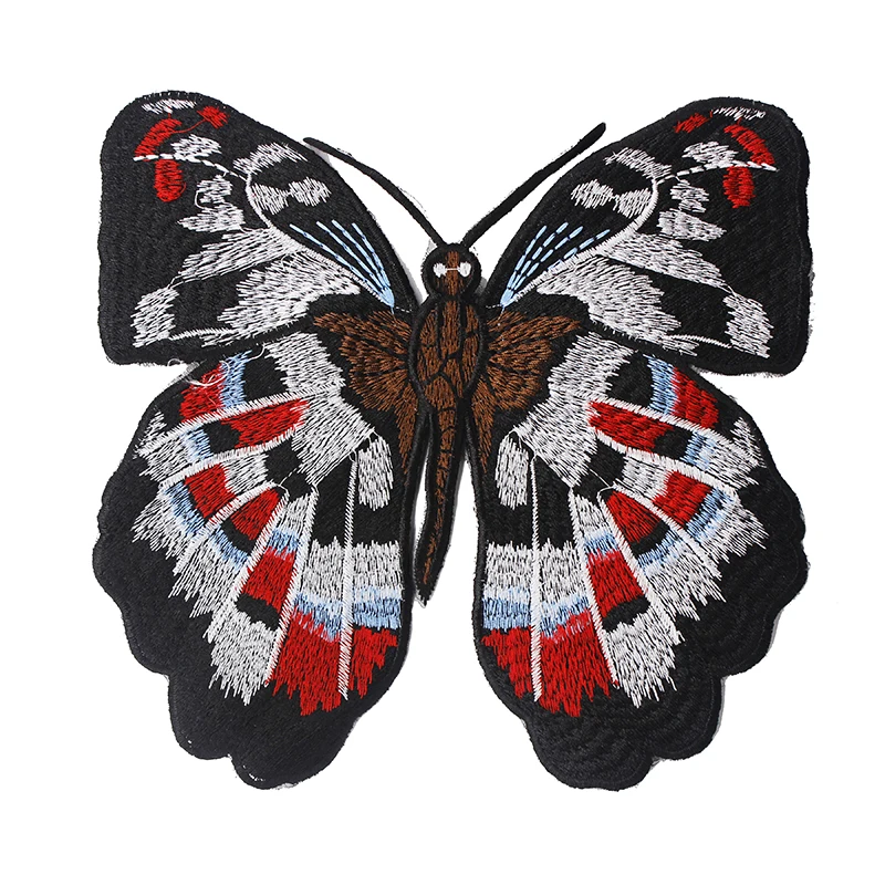 20piece Butterfly Embroidered Cloth Patches Decoration Sew On Patches