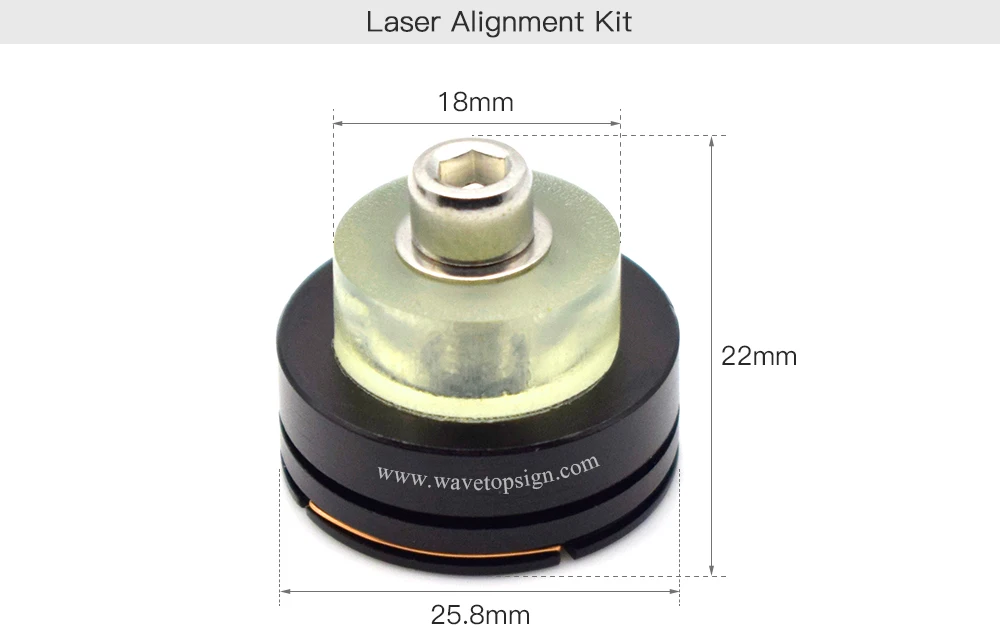 WaveTopSign CO2 лазерная головка фокус объектива 20 мм отражающее зеркало 25 мм интегративное крепление Лазерная гравировальная и режущая машина
