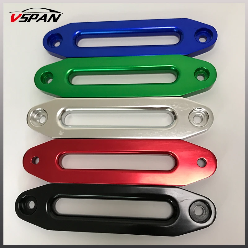 Бесплатная доставка Универсальный 10 &quotАлюминий Fairlead для синтетический лебедка