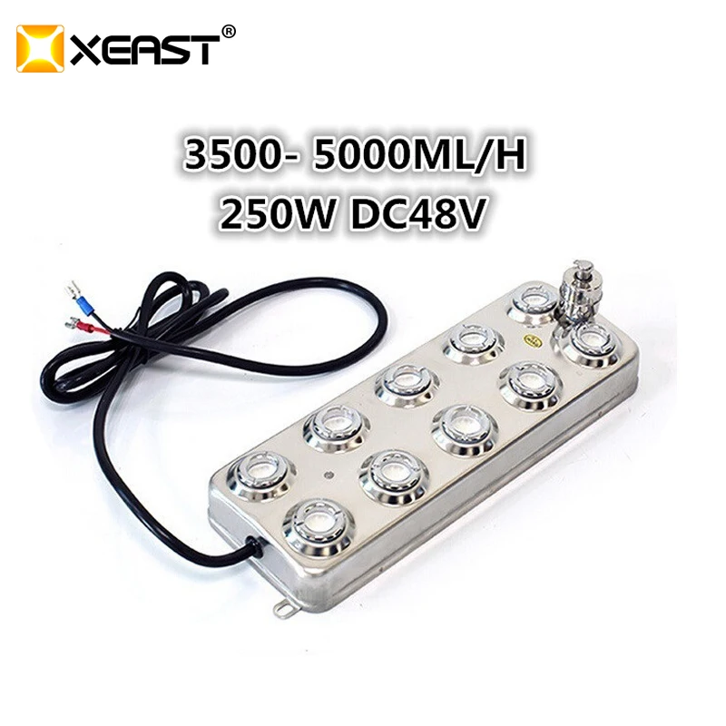XEAST 3500- 5000 мл/ч UMM-10 10 головок ультразвуковой генератор тумана увлажнитель