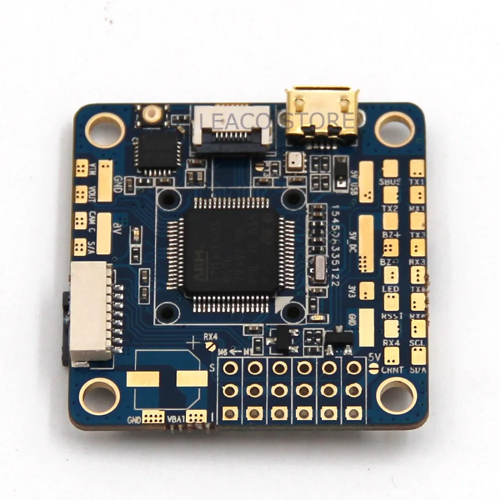 OMNIBUS AIO F4 V6 управление полетом 5xUARTs использование MCU s OSD над шиной SPI для
