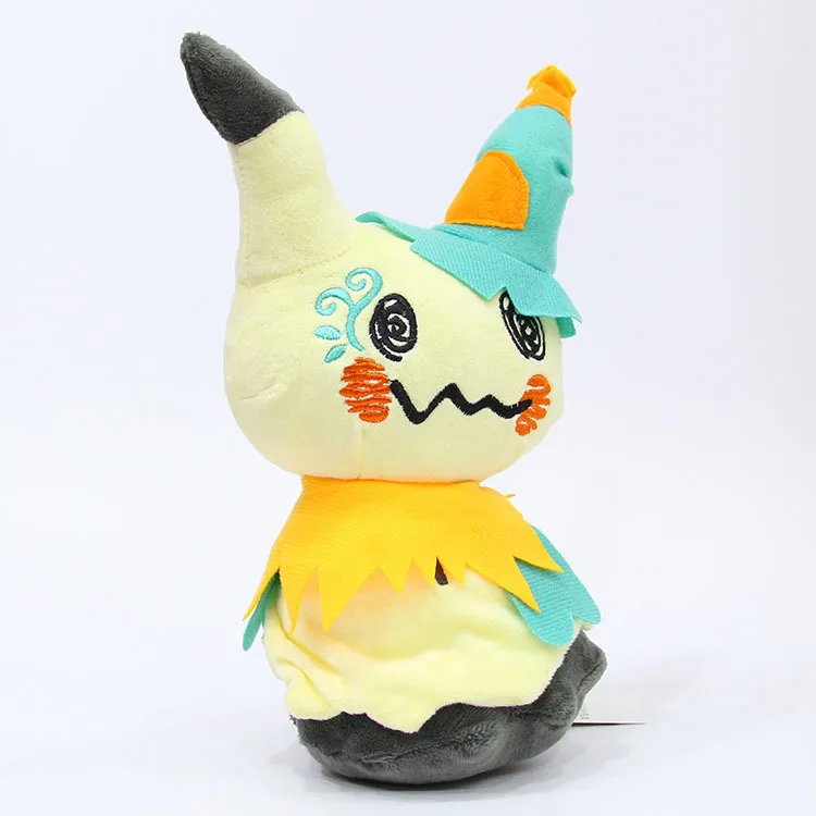 Mimikyu косплей Пикачу плюшевая игрушка чучела кукла аниме мультфильм Хэллоуин носить дьявольский плащ фея Дети отличная коллекция подарок