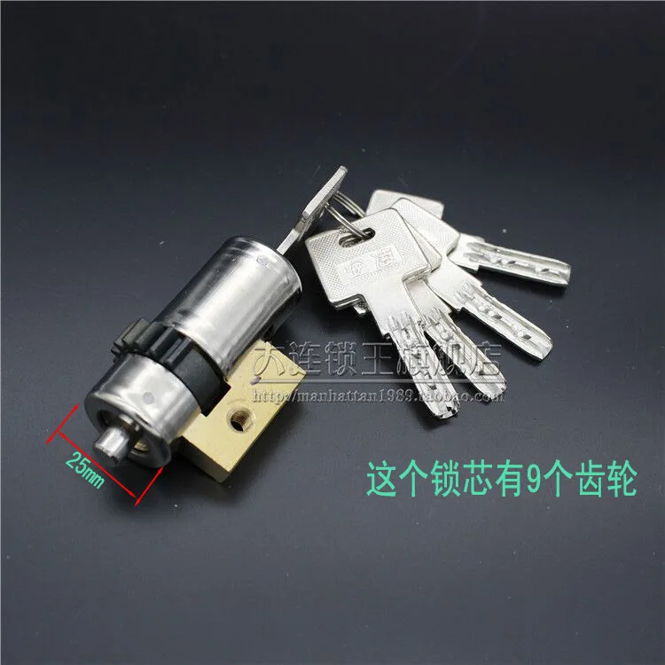 

Anling single open genuine anti-theft locks core gear Maxim Vintage Anling half tooth / all-toothed crescent key locks