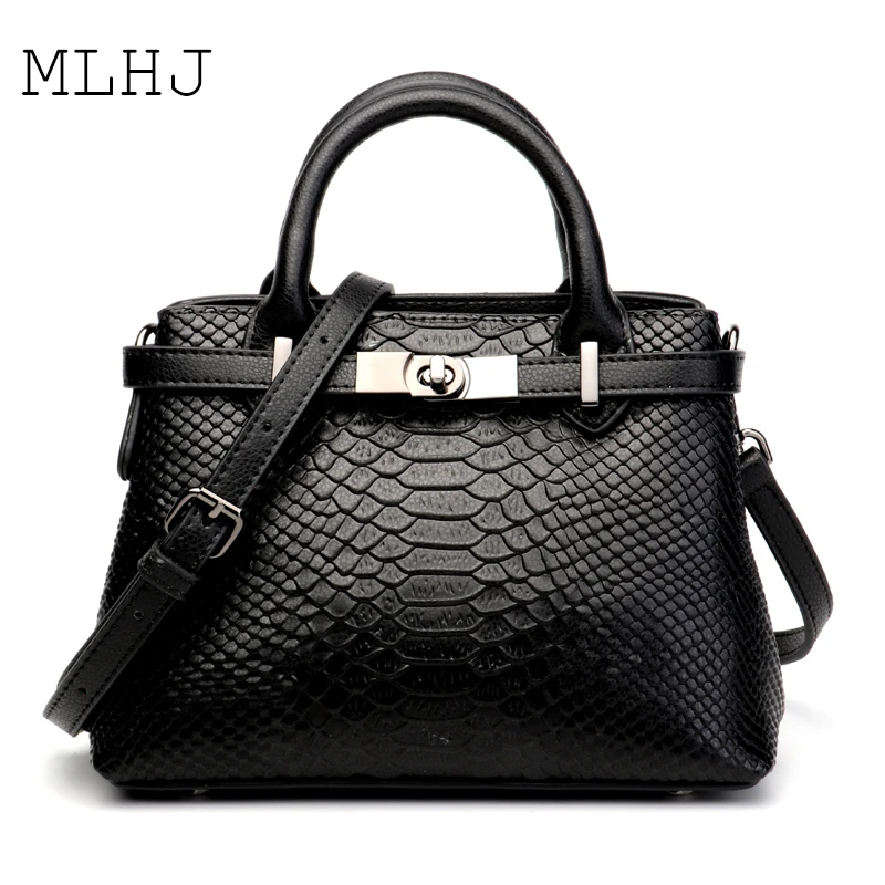 

MLHJ2018 new fashion shoulder bag crocodile pattern multi-function women's Messenger bag