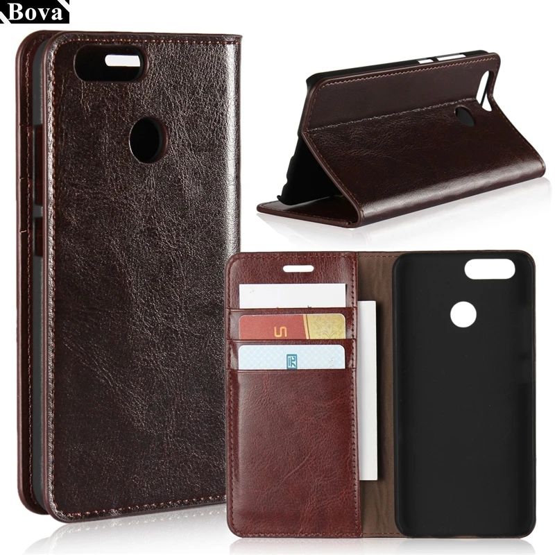 

Deluxe Wallet Case For Huawei Nova 2 Plus 5.5-inches premium leather Case For Huawei Nova 2 5.0-inches Flip Cover Bags