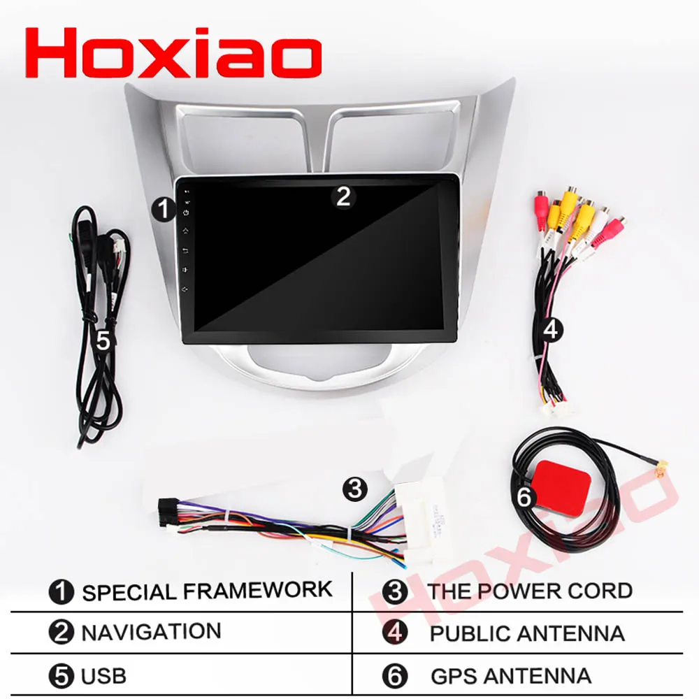 Sale Android 2G Car radio Multimedia player for Hyundai Solaris Verna Accent 2011 2012 2013 2014 2015 2016 1 2 din GPS navigation 5