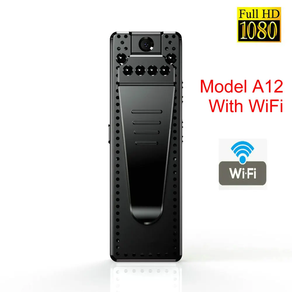 

Mini WiFi Camera HD 1080P Sensor Night Vision Camcorder Motion DVR Micro Camera Sport DV Video Wireless Small Camera Clip cam