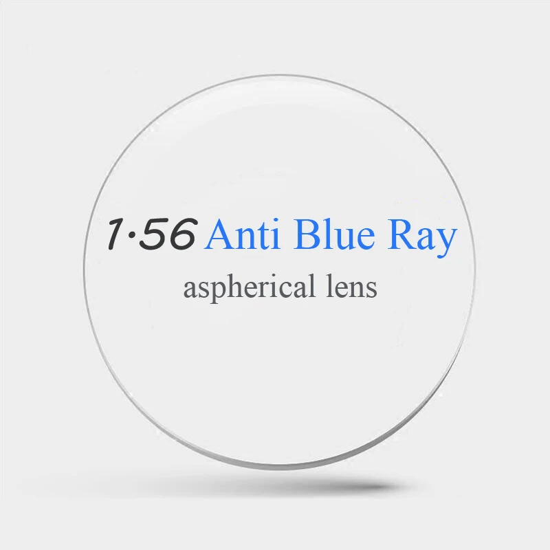 

MOYSSEN 1.56 Aspheric Anti Blue Ray Lenses Computer Phone UV Protection Optical Myopia Reading Prescription Lens