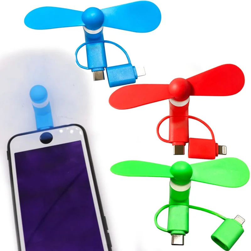 

Mini usb Fan Mobile Phone Portable Fan Android two-in-one Mobile Phone Fan