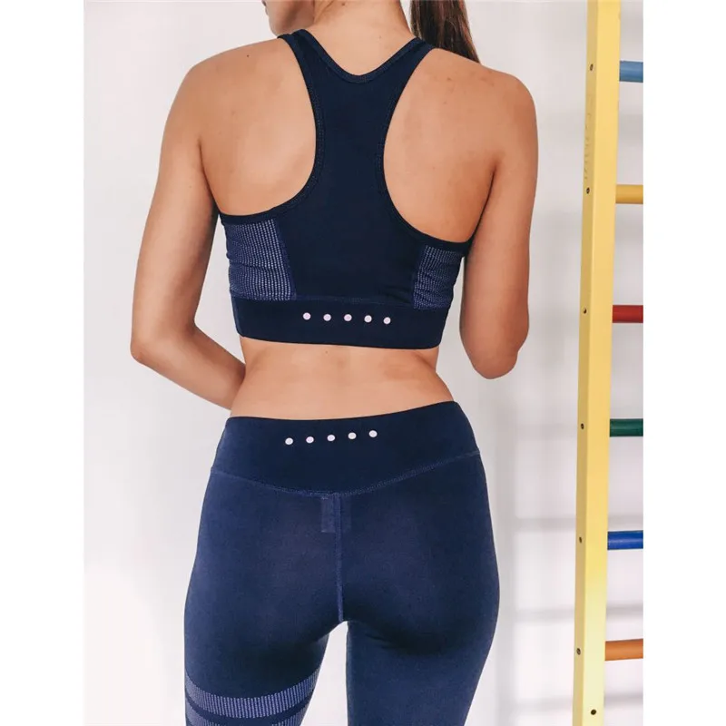 Women Sport Suit Gym Yoga Sets 2 Pieces (4)