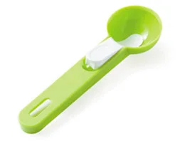 Y127 ложка-шарик для мороженого, ложка для копания фруктов, арбуза, кухонные аксессуары, гаджеты, кухонные инструменты cozinha - Цвет: Green