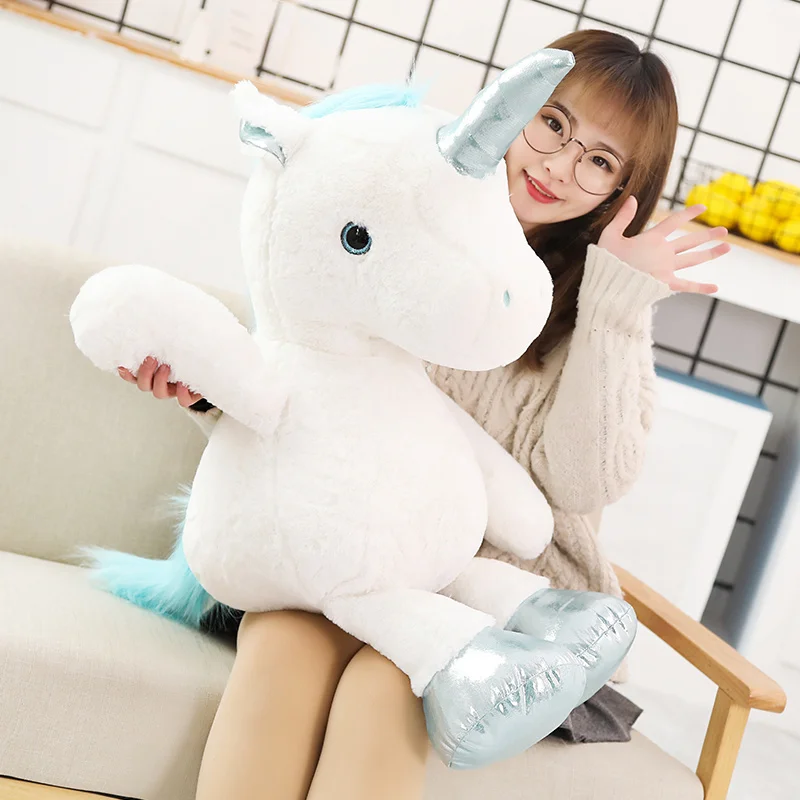 Cute Unicorn Plush Doll 20 Cute Unicorn Plush Doll -Unicorn Fashion HTB1LP8ZLVzqK1RjSZSgq6ApAVXab