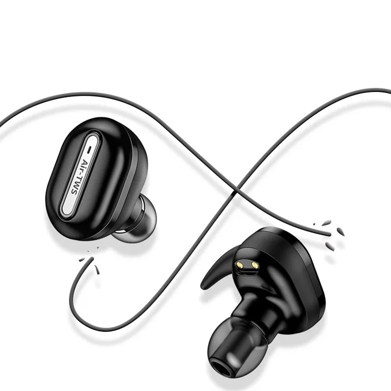 Мини Bluetooth наушники невидимые в уши Спортивные Беспроводные с зарядной базой