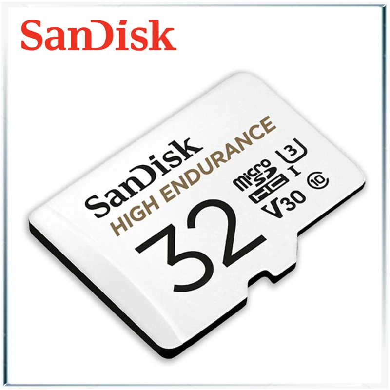 Sandisk высокая выносливость micro sd 128 ГБ sd карта 32 ГБ micro sd карта 64 Гб карта памяти 256 Гб tf карты u3 карты класс 10 micro sd карта