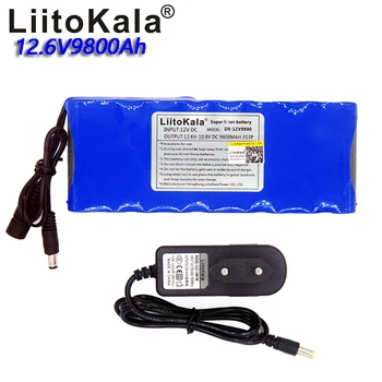 

Liitokala 12V 9800Mah Battery Pack Portable Rechargeable Lithium 3S3P Capacitor DC CCTV Camera Monitor