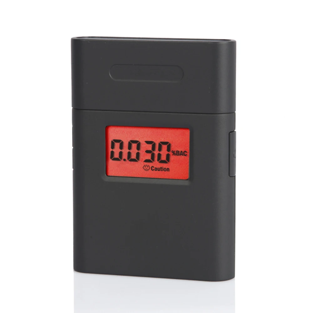 Alcoholmeter جهاز اختبار رقمي نسبة الكحول رقمي النبيذ الكحول المهنية اختبار Lcd الخلفية أشباه الموصلات استشعار الكحول
