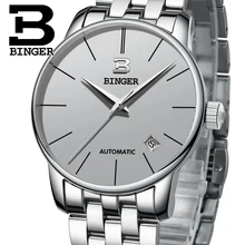 Switzerland BINGER Watches Men Luxury Brand relogio masculino Mechanical Watch Men Sapphire Waterproof Wristwatches B-5005M13