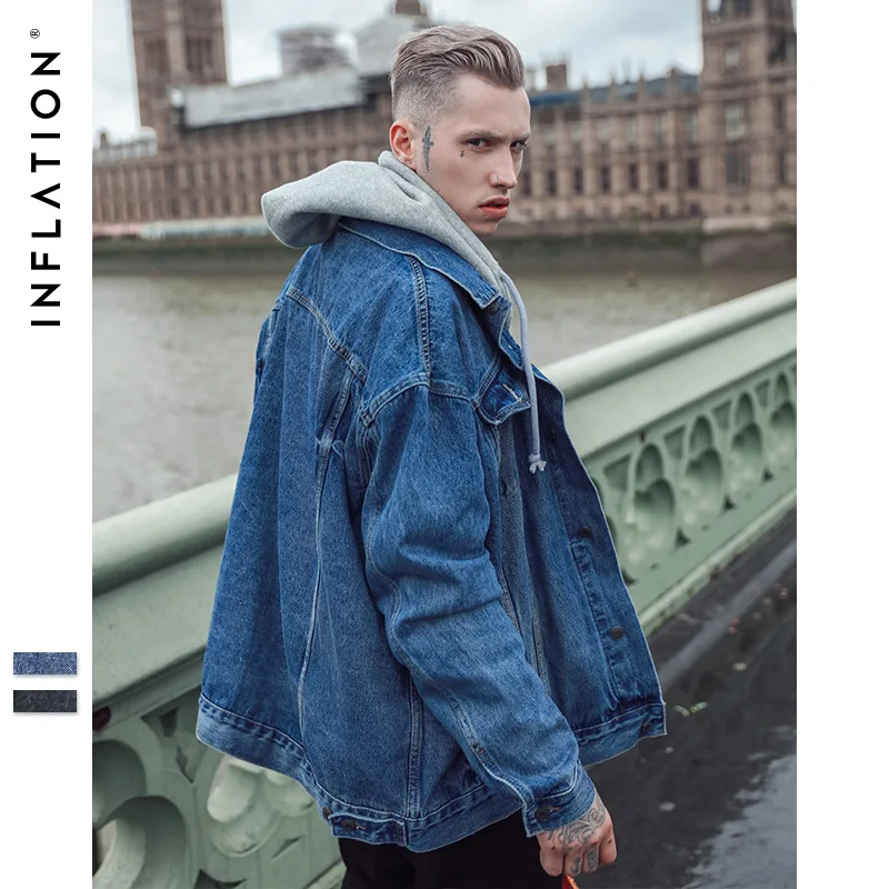 Download INFLATION 2017 New Arrival Denim Jacket Men Fashion Brand ...