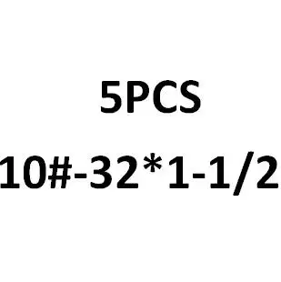 5PCS-10#-32*1/4,5/16-1-1/2 10,9 свяжитесь с нами-Сделано с круглой головкой Кепки винты ISO7380/UNC полукруглой потайной головкой и болты - Цвет: Зеленый