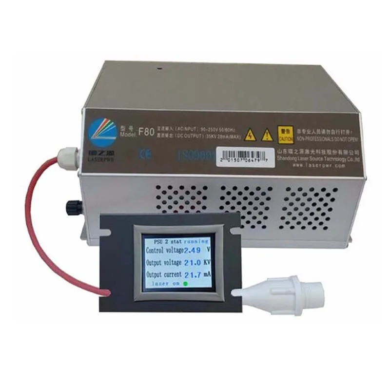 EFR F80 80 Вт лазерная питания для Co2 лазерной резки и гравировки машина|supply power|machine |