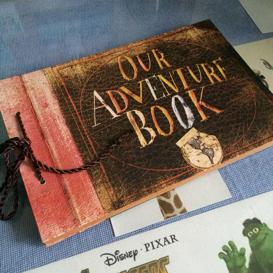 

DIY Photo Albums Commemorative Our Adventure/Story Book Handmade Loose-leaf Wedding Travel Kid's Album