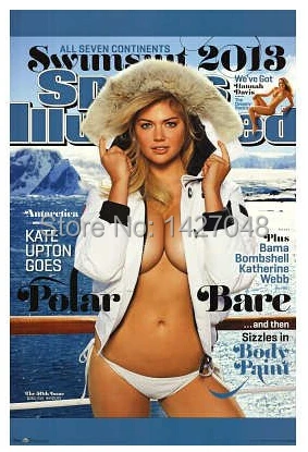 Kate Upton Sports Illustrated Swimsuit Art Classical Stylish Custom Fashion Tatoo On Wall Poster Print (50x76)cm Sticker 01 |