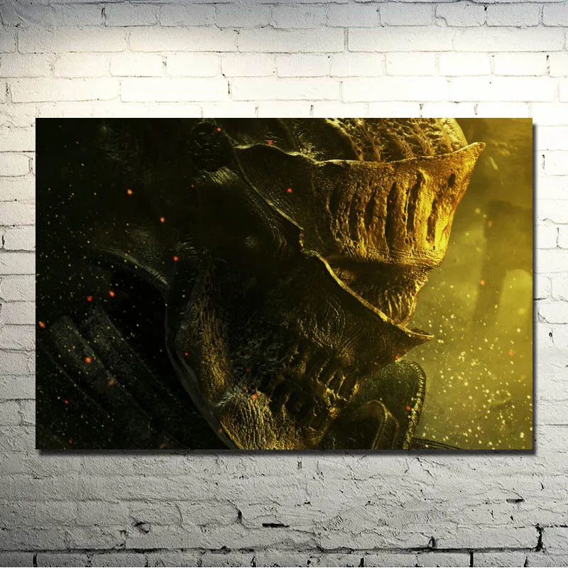 Художественный плакат из шелковой ткани Dark Souls 1 2 3 принт 13x20 20x30 дюймов картина