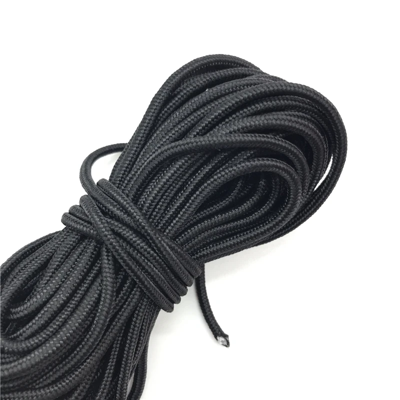 Nylon cord macrame cord waxed cord leather cord faux suede cord pvc cord 3mm Parachute cord lanyard rope Mil Spec Type One Strand 10Yards/Lot
