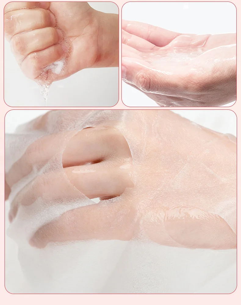 Bioaqua лист маска для лица увлажняющая маска для лица против старения отбеливание сокращение пор Корейская маска для лица Уход за кожей косметика
