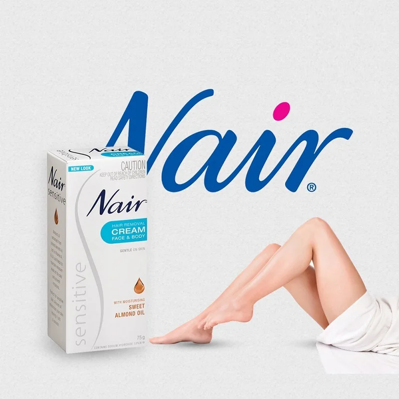 4 шт. Австралия Nair крем для удаления волос Удаление волос лечение для удаления чувствительных лица ног бикини под-армареа волос