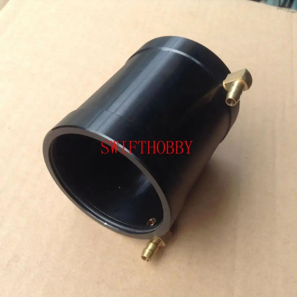L55mm CNC алюминиевая рубашка с водяным охлаждением для 5692 бесщеточный мотор для лодки