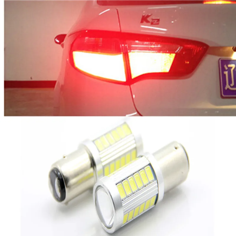 2 x 1157 BAY15d P21/5W Auto Lamp LED STOP TAIL Bulbs Brake Lights For