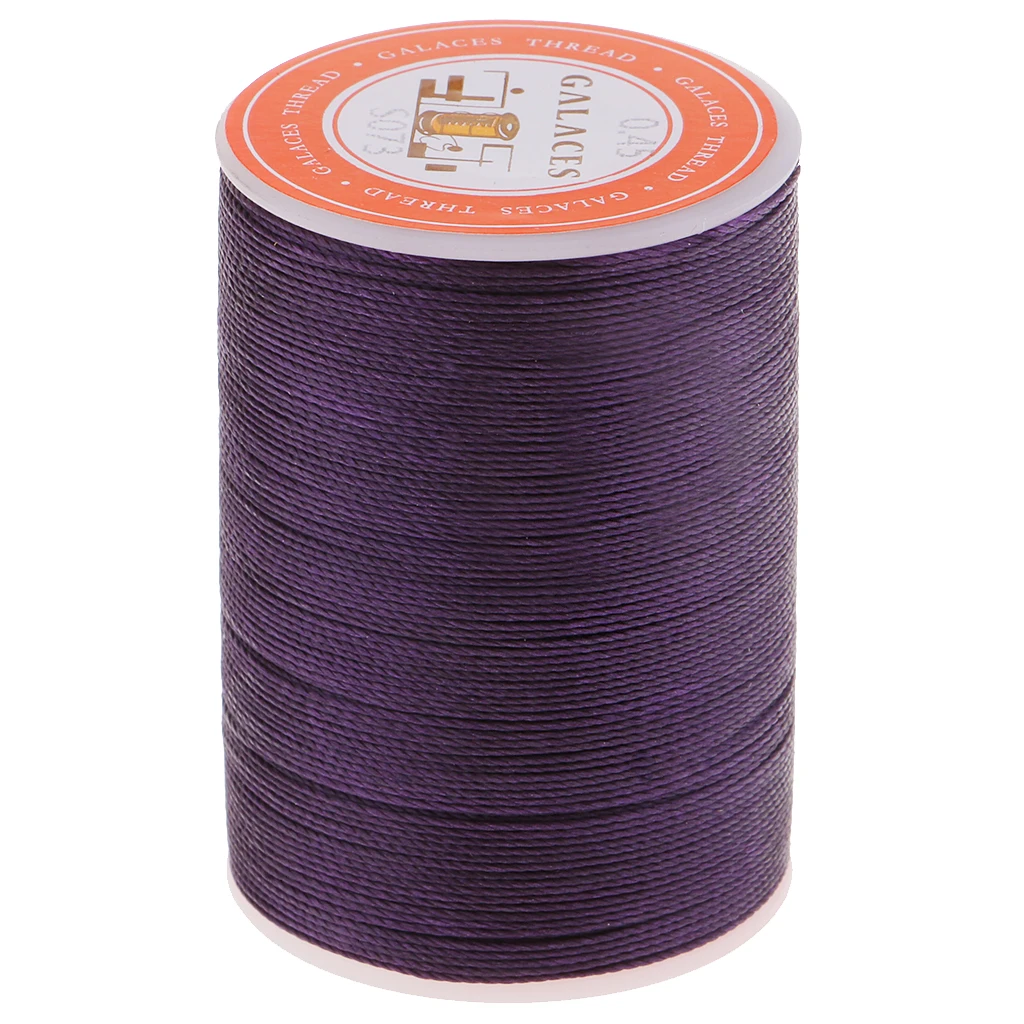 12 Colors 0.45mm Durable Leather Sewing Waxed Thread Cord For DIY Handicraft Tool Hand Stitching Thread 85 Meters