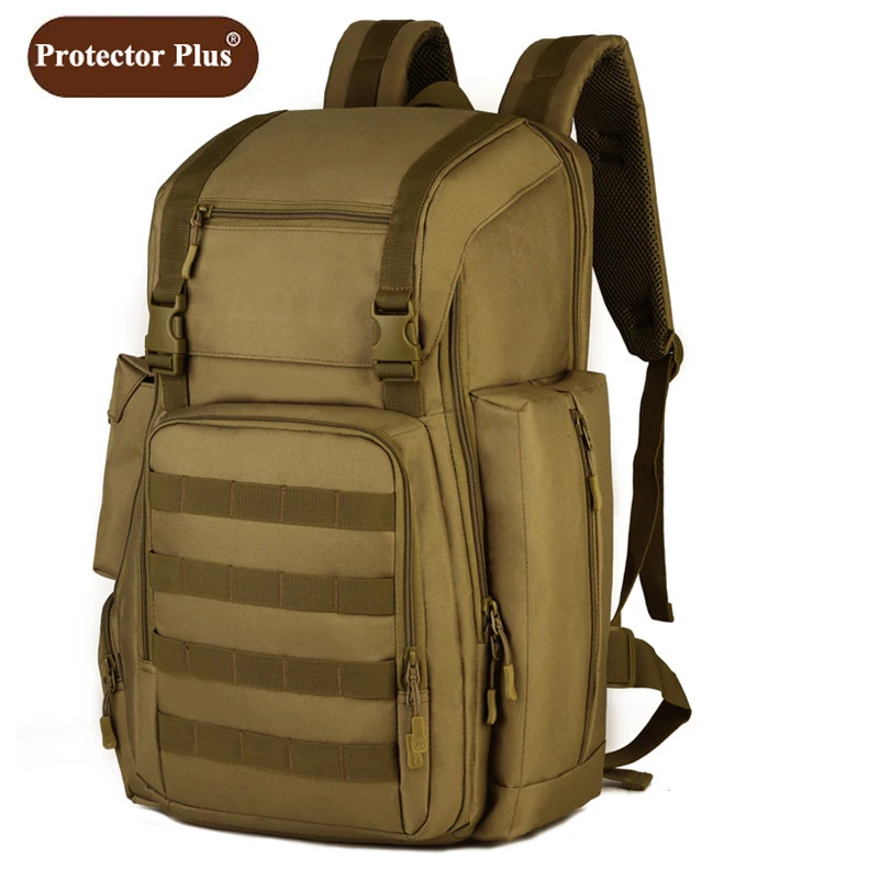 Protector Plus New 40L Arcane Backpack Camouflage Laptop Backpacks