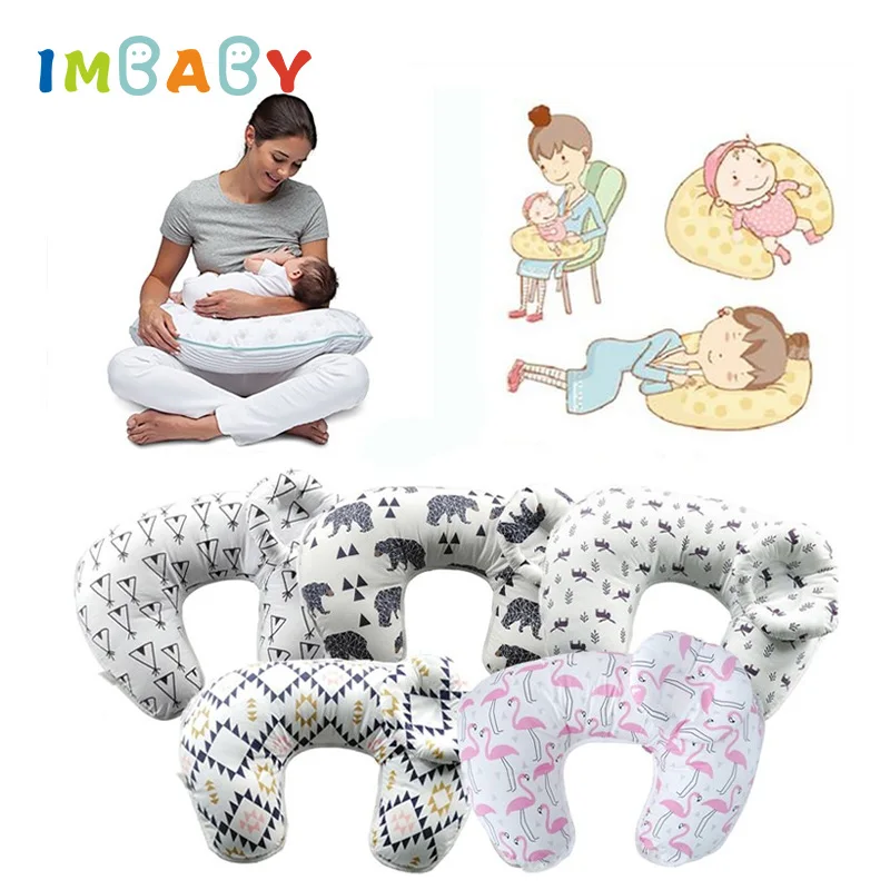 IMBABY/подушки для кормления новорожденных; u-образная подушка для грудного вскармливания; подушка для объятий; хлопковая Подушка для кормления; поясная подушка для ухода за ребенком