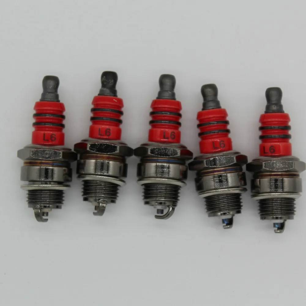 5X L6 Свеча зажигания для KAWASAKI TD40 MITSUBISHI TL23 TL26 TL33 TL43 TL52 ST. 070 CJ8 BM6A WS8F TRIMME бензопилы L6T |