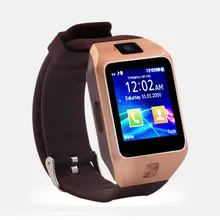 Mini version dz09 uhr mit sim/tf slot smartwatch für iphone android windows phone wearable geräte smart watch telefon pk gt08