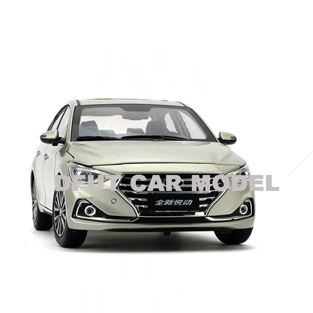 Литая 1:18 игрушка из сплава Elantra модель автомобиля Детские игрушечные машинки оригинальные авторизованные подлинные детские игрушки