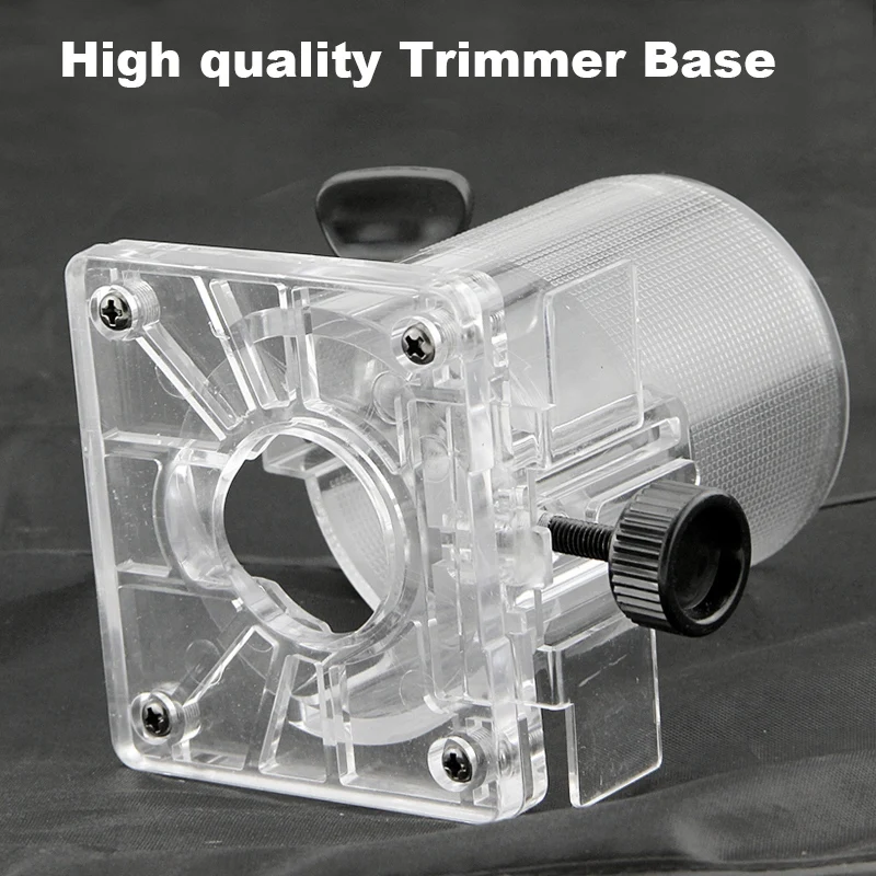 Деревообработка триммер интимные аксессуары жесткий пластик Базовая плата с 2 ручки для Makita 3703 Электрический отделка машины пилы Dongch